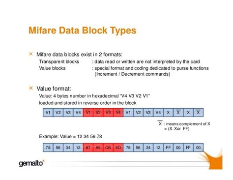 mifare card data format|mifare card types.